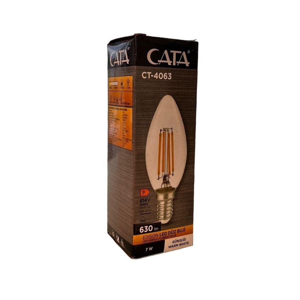 Cata 7 Watt Led Rustik Ampul E14 Duylu CT-4063